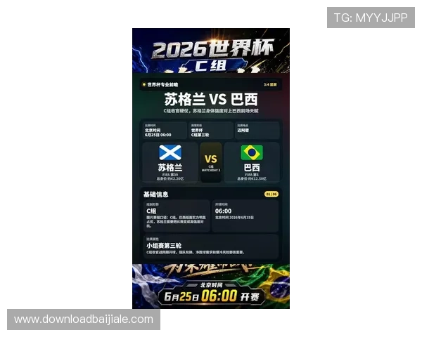 世界杯苏格兰对阵巴西球队状态分析：两队近期表现与比赛前景展望